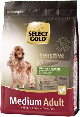 Immagine prodotto Select Gold Sensitive Medium Anatra e Patate (Adulto, 1000 g)