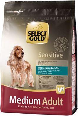 Produktbild Select Gold Sensitive Adult Medium Lachs & Kartoffel (Adult, 1000 g)