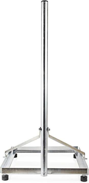 Actual product image Nedis Satellite Balcony Stand / Mast Length: 1.00 m / Maximum Dish Size: 90.0 cm / Base Plate