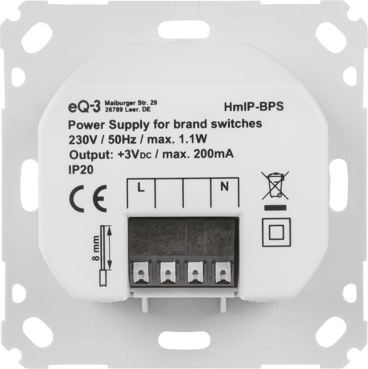 Produktbild EQ-3 Netzteil für Markenschalter