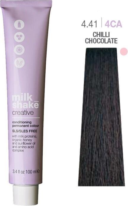 Produktbild Milk_Shake Creative Conditioning Permanent Colour 100ml 4.41/4CA Copper Ash Deep