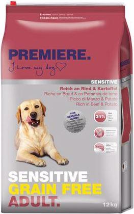 Immagine prodotto Premiere Sensitive Grain Free Adult Beef (Adulto, 12000 g)