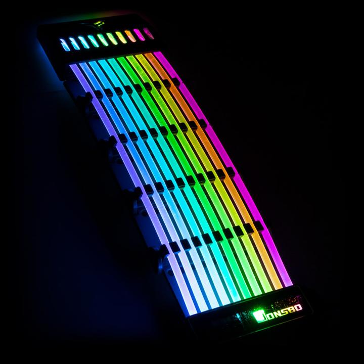 Produktbild Jonsbo DY-1 ARGB Beleuchtung für Mainboard Stromkabel (RGB)