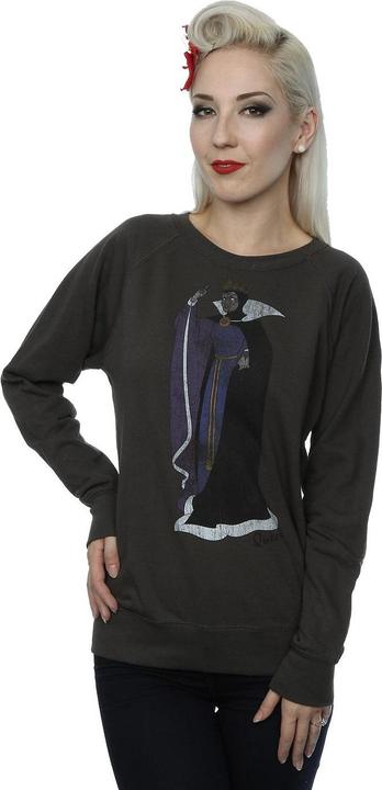 Actual product image Snow White Womens/Ladies Classic Evil Queen Heather Sweatshirt (XXL)