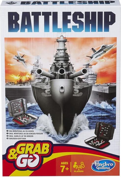 Actual product image Hasbro Gaming Battleship Grab & Go Game, Board game, War, 7 yr(s) (Multilingual)