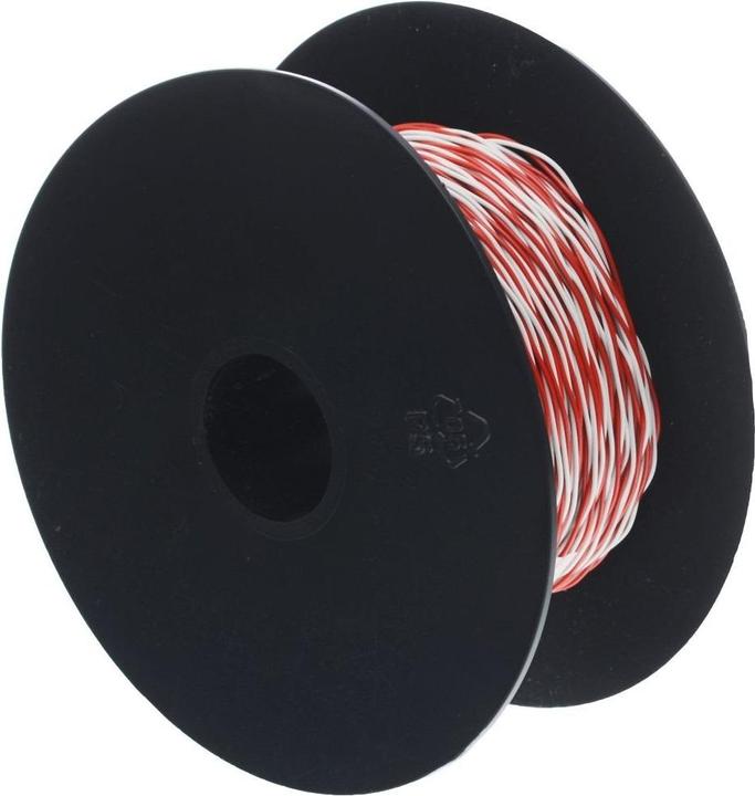 Image du produit Helukabel YV 2x0.5/0.9 blanc/rouge 100 m