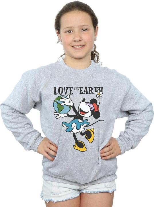 Immagine prodotto Disney Mickey Mouse Love The Earth Felpa Ragazze (140, 146)