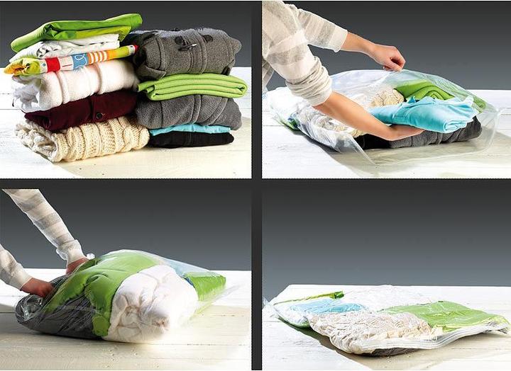 Actual product image Pearl Set of 2 vacuum bags to roll up