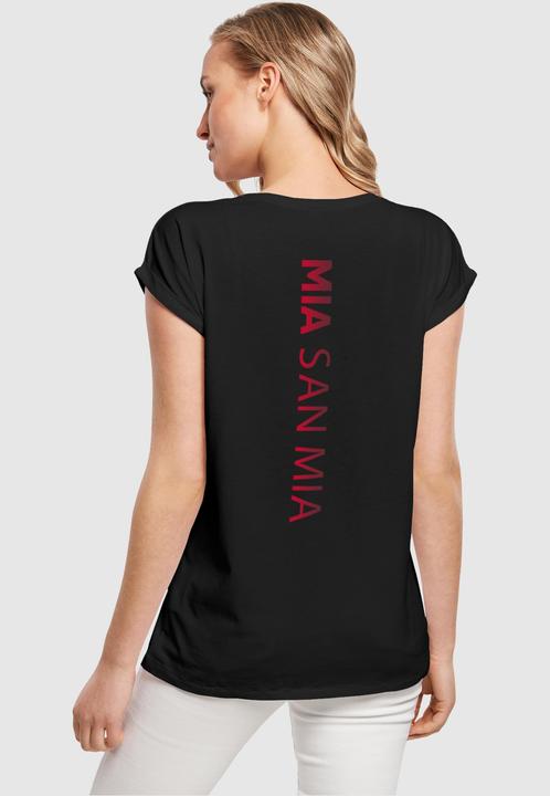 Actual product image FC Bayern München Ladies Mia San Mia V GR Extended Shoulder Tee - 115543 (XL)