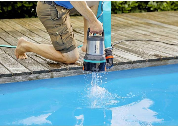 Immagine prodotto Gardena Pompa sommergibile per acque chiare 17000 aquasensor (Pompa per acqua pulita)