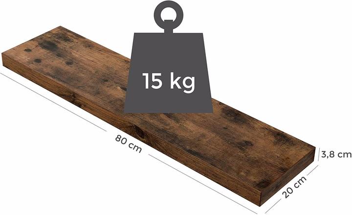 Actual product image Songmics Wally (80 x 20 x 3.8 cm)