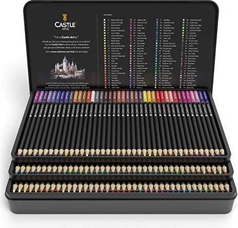 Produktbild Castle Arts Set mit 120 Buntstiften (Multicolor, 120 x)