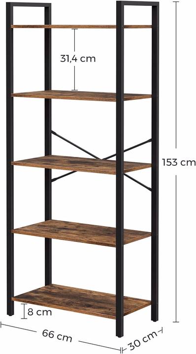Immagine prodotto Songmics Havanna (66 x 30 x 153 cm)