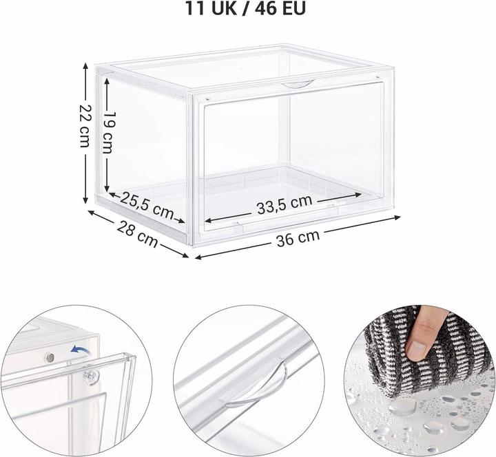 Actual product image Songmics Chicago (33.5 x 25.5 x 19 cm)
