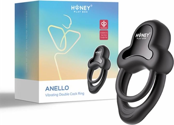 Image du produit Honey Play Box Anello Vibrating Double Cock Ring Noir (75372, LEGO DC)