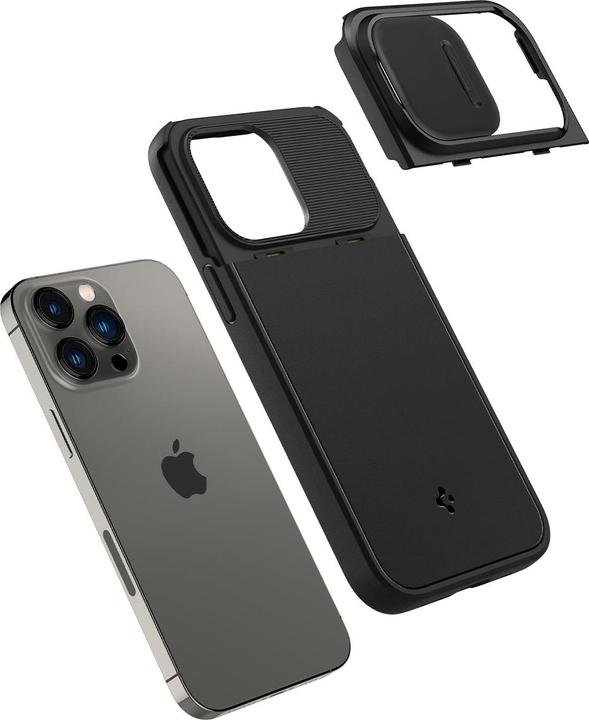 Produktbild Spigen OPTIK ARMOR MAG MAGSAFE IPHONE 14 PRO SCHWARZ (Apple iPhone 14 Pro)