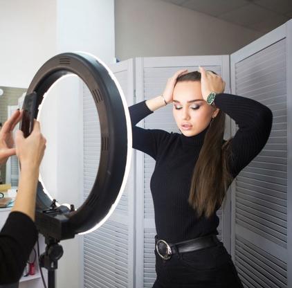 Produktbild Rio Make-up und Vlogging Licht RL18