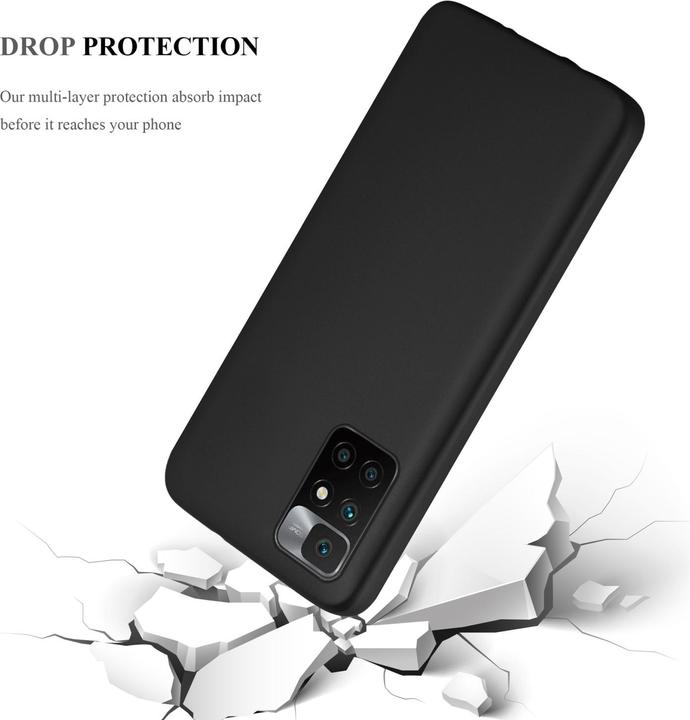 Image du produit Cadorabo TPU Matt Metallic Cover (Xiaomi Redmi 10, Xiaomi Redmi Note 11)