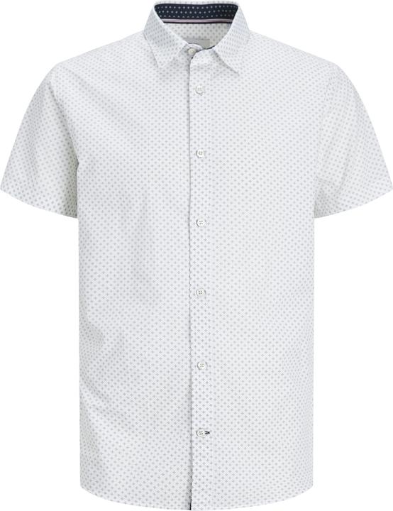 Produktbild Jack & Jones Jjplain Ditsy Detail Shirt Ss Pls (5XL)