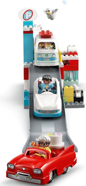 Produktbild LEGO Parkhaus mit Autowaschanlage (10948)