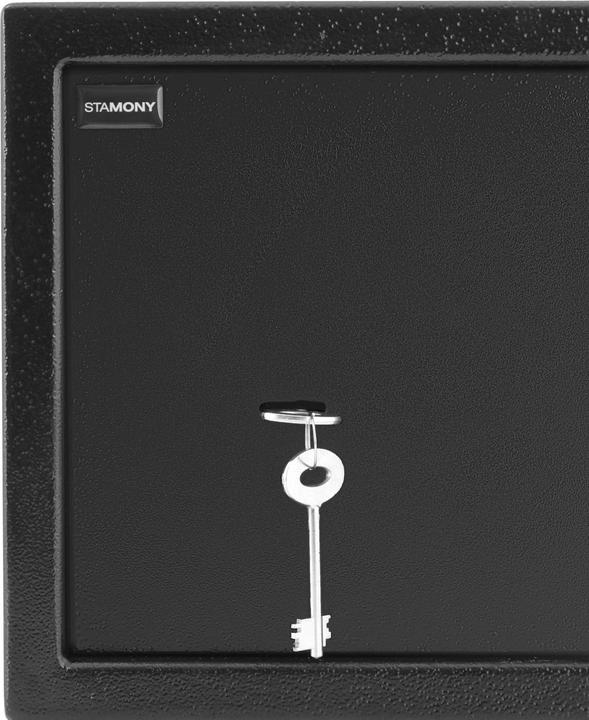 Produktbild Stamony Möbeltresor Mini-Tresor Schranktresor 25 x 25 x 35 cm Doppelriegel Einwurf