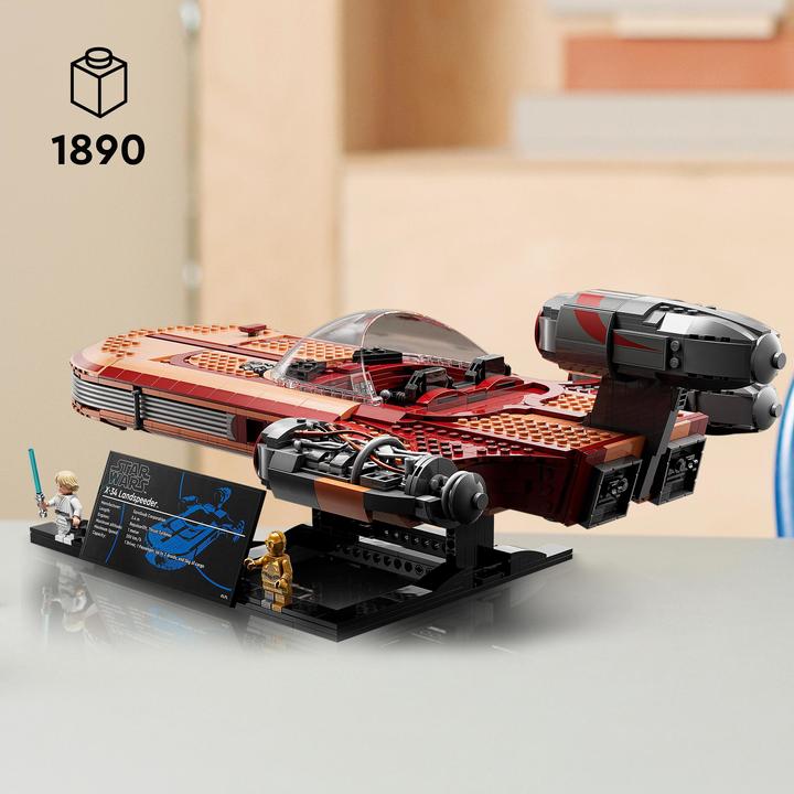 Image du produit LEGO Star Wars - Le landspeeder de Luke Skywalker (75341, LEGO difficiles à trouver)