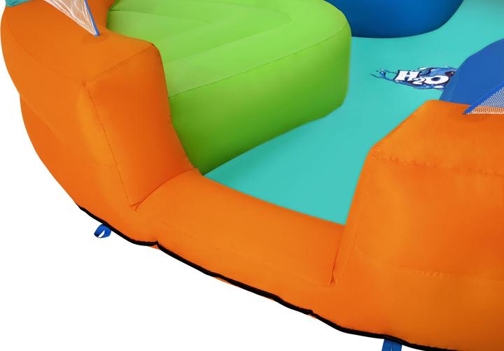 Produktbild Bestway aufblasbares Spielcenter Dodge & Drench Water Park, 4,5 x 4,5 x 2,68 m, 53383