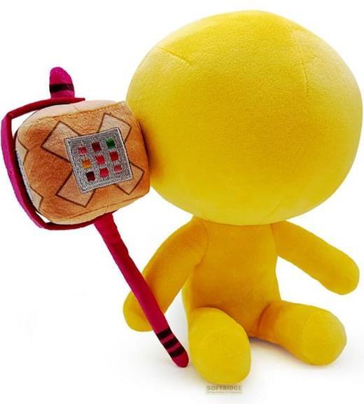 Actual product image Youtooz Alan Becker plush figure Alan Becker Yellow 22 cm (22 cm)