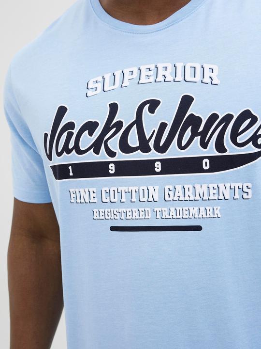 Immagine prodotto Jack & Jones Jjelogo Tee Ss O-Neck 2 Col Aw24 S Pls (5XL)