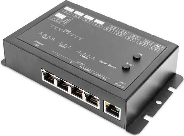 Produktbild Digitus Edge-System Schrank, akt. Kühl., 42HE 800x1200 mm 7,2 kW Splitkühlung, PDU, ATS, RMS, Sensor (42 HE, 19 Zoll Rack)