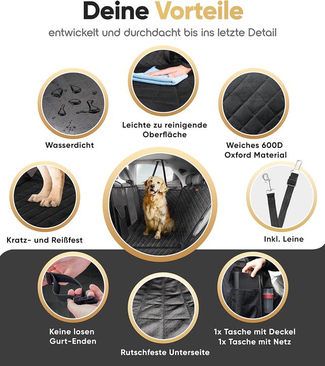 Actual product image Heldenwerk Backseat choke blanket for dogs