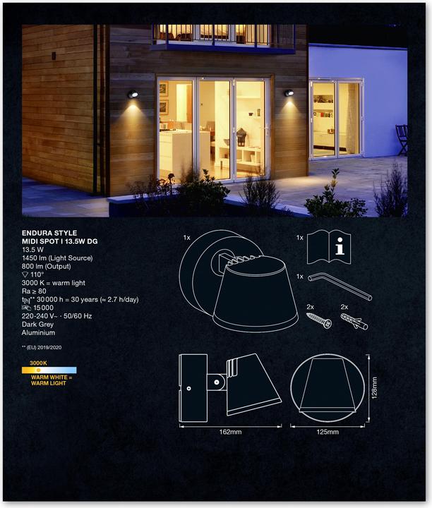 Produktbild Ledvance Endura Style Midi Spot (800 lm, IP44)
