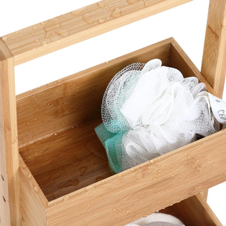 Actual product image Casaria Bathroom shelf (88 x 28 x 16 cm)