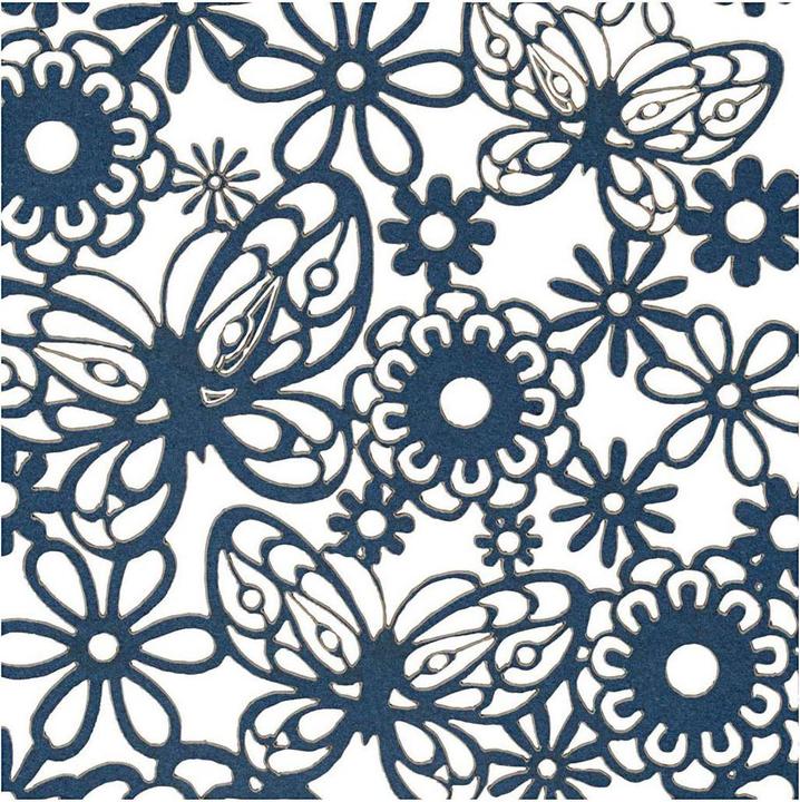 Immagine prodotto Creativ Company Cartoncino fantasia blu, 10 pezzi. (200 g/m², 10 x)