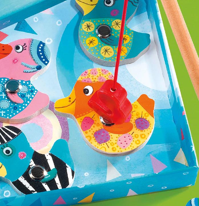 Actual product image Djeco Magnet game Fishing Duck (Multilingual)