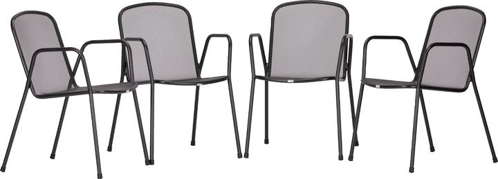 Actual product image Acamp Set 4x ALFREDO stacking chairs