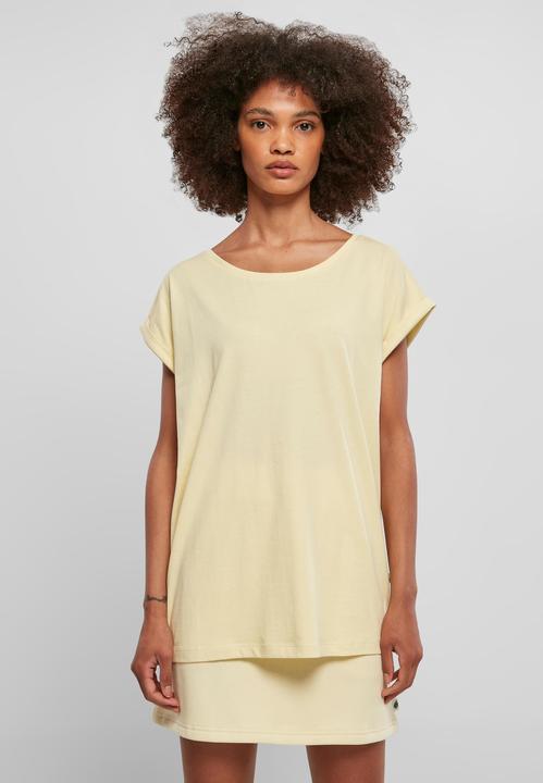 Actual product image Urban Classics Ladies Organic Extended Shoulder Tee - 5650 (5XL)