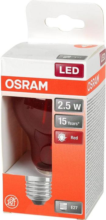 Actual product image Osram LED Monochrome (E27, 2.50 W, 45 lm, 1 x, G)