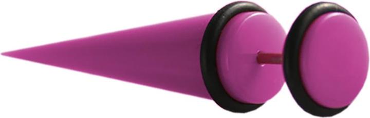 Produktbild Star Piercing Fake Expander violett (ohne Messing, Acryl)