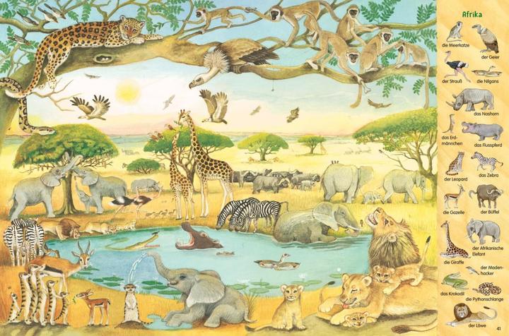 Produktbild Mein grosses Tiere-Wimmelbuch (Deutsch, Christine Henkel, 2021)