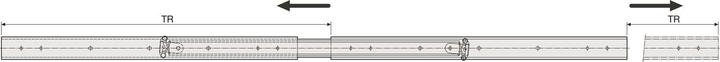 Actual product image Accuride Ball bearing full extension slides Dual 3630