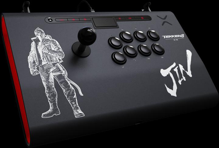 Actual product image PDP Victrix Pro FS Arcade Fight Stick Tekken 8 Jin (PS5, PS4, PC)