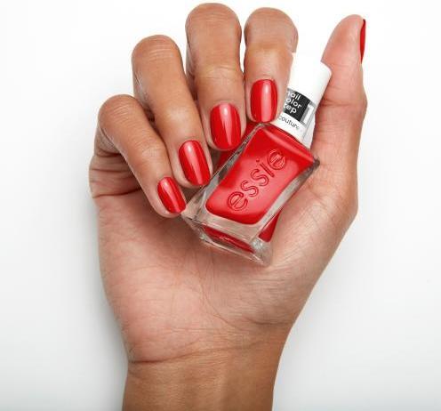 Actual product image Essie Gel Couture (260 Flashed, Colour paint)