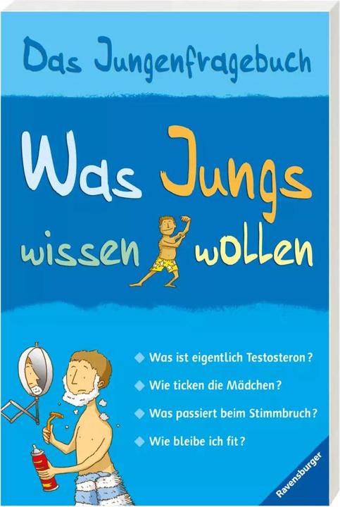 Productafbeelding Ravensburger Was Jungs wissen wollen (Duits, Alex Frith, Adam Larkum, Wolfgang Hensel, 2015)