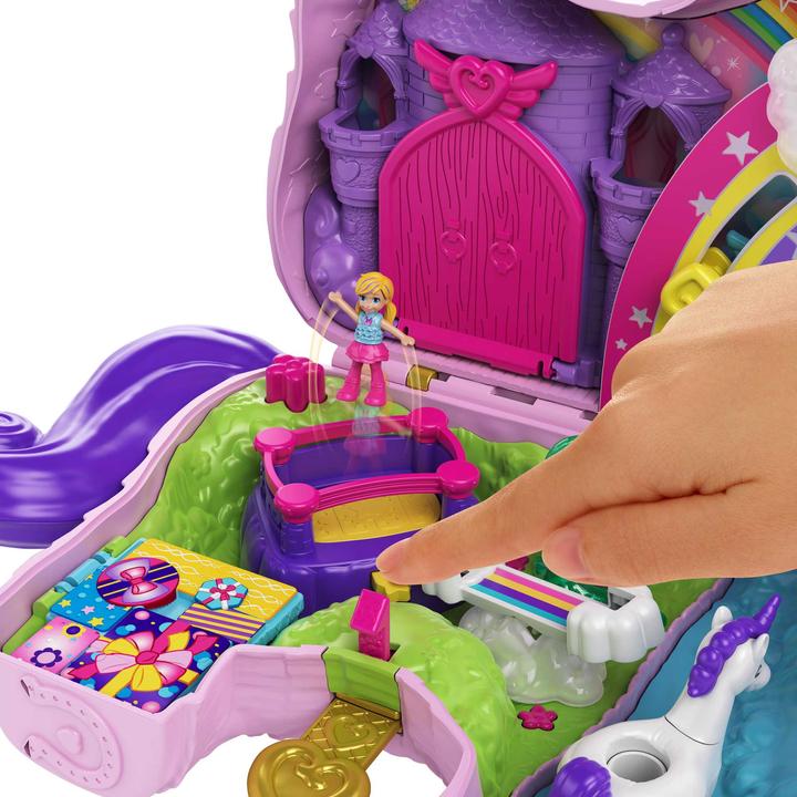 Actual product image Polly Pocket UNICORN PARTY Playset