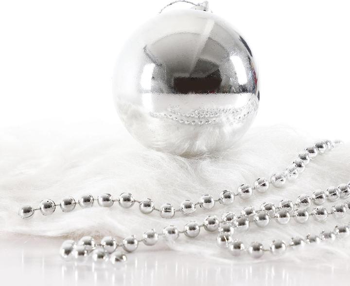 Actual product image Deuba 66tlg Christmas tree balls silver (1 -part)
