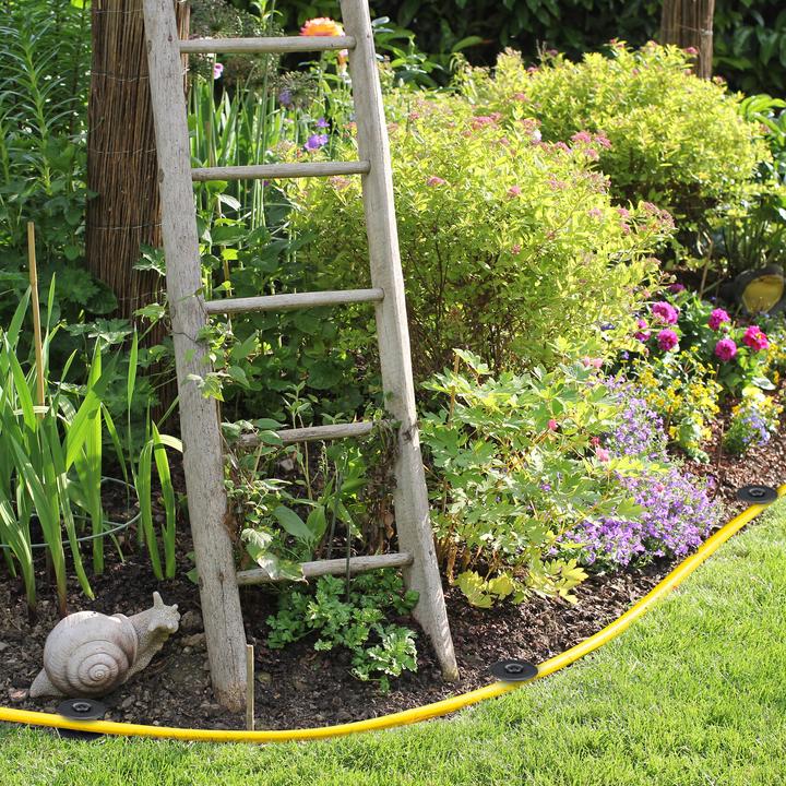 Actual product image Relaxdays 6x hose guide (0.09 m, 90 mm)
