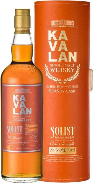 Kavalan Solist Brandy Cask (Single Malt, 1 x 70 cl)