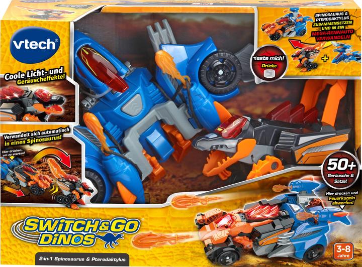 Immagine prodotto VTech Switch & Go Dinos - Spinosauro 2 in 1