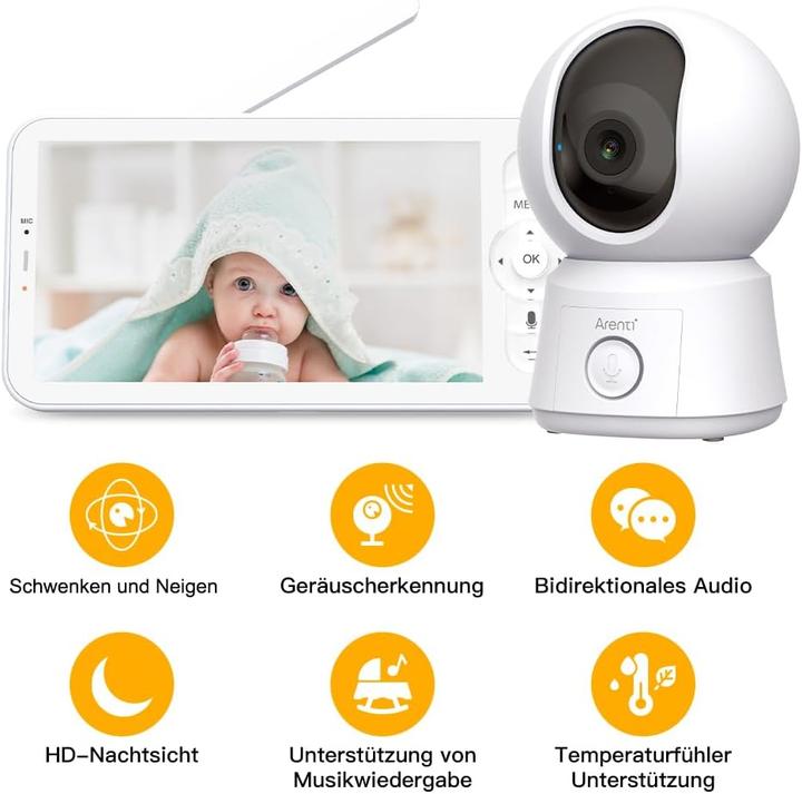 Actual product image Arenti Alnanny BC12S Kit (Video & Audio, 10 m)